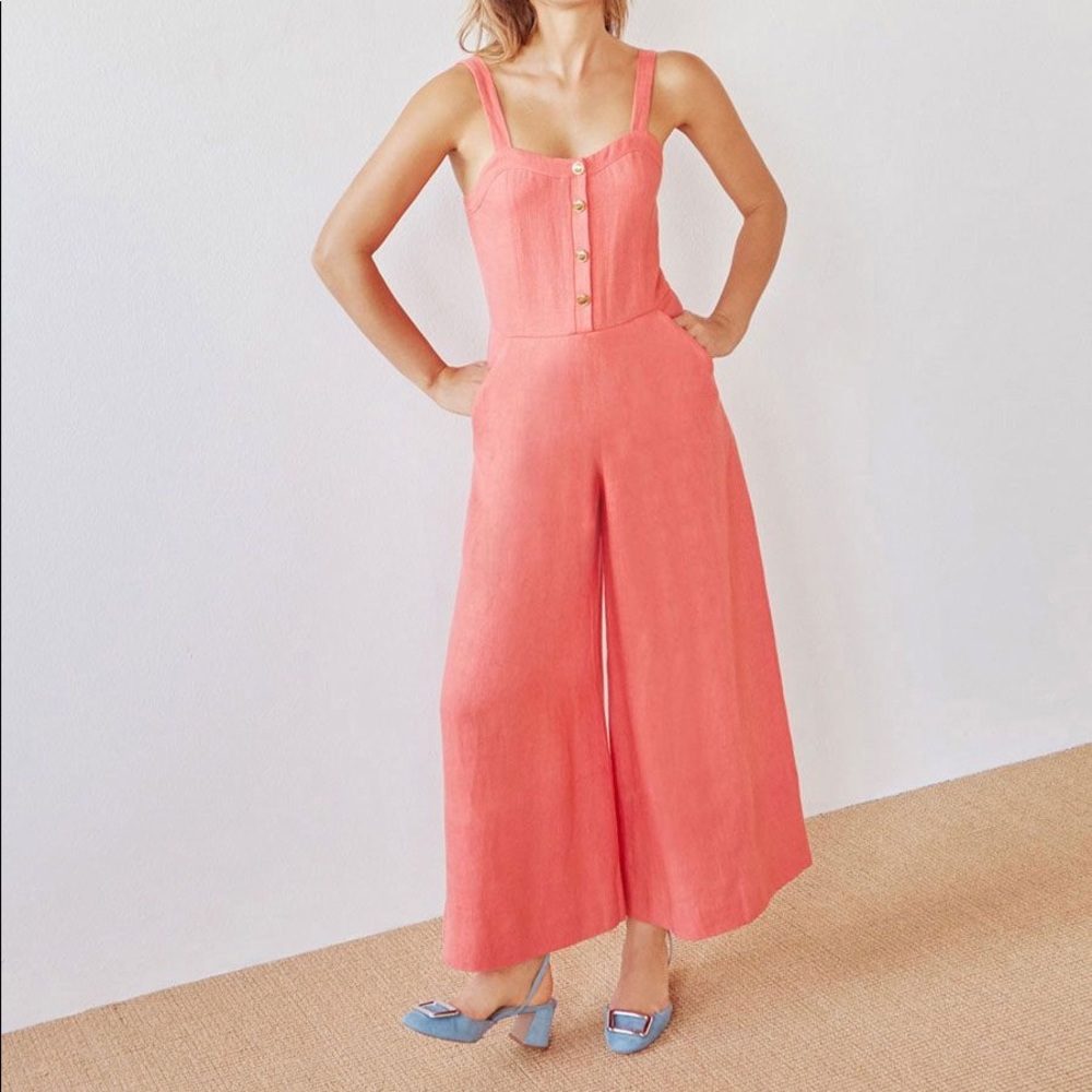 Linen jumpsuit Uterque